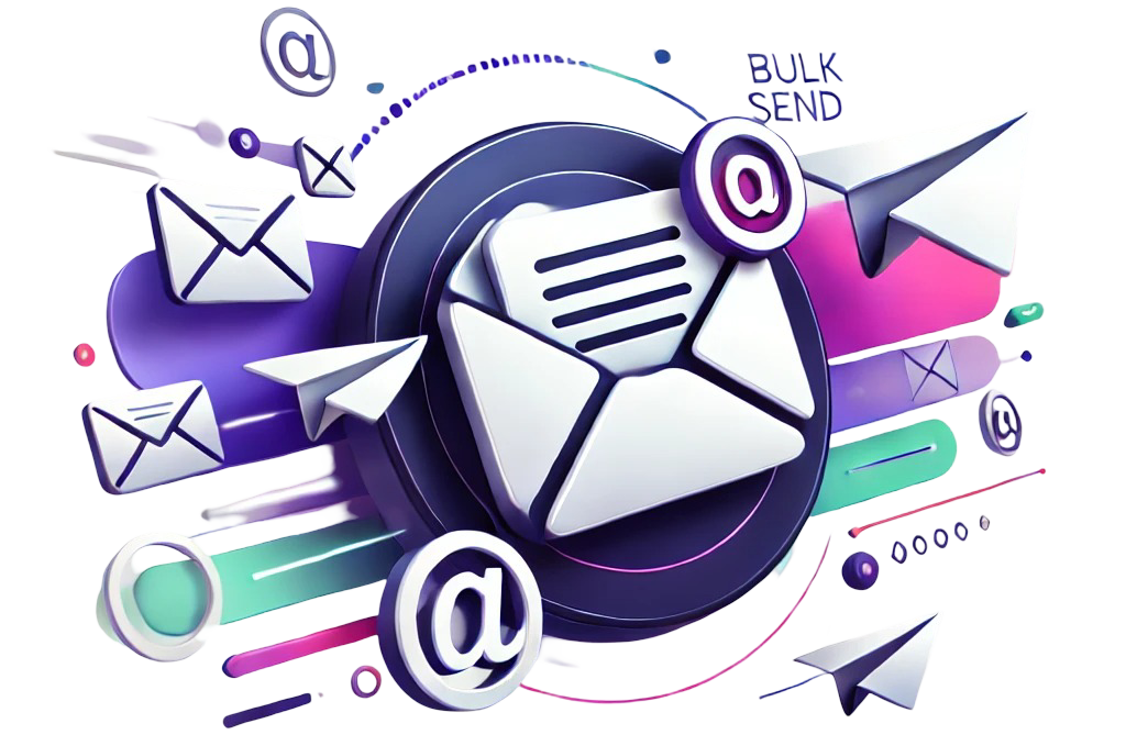 Email marketing platform illustration